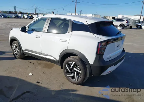 2025 Nissan Kicks Sv Fwd из США, поврежденный, VIN 3N8AP6CA6SL358222